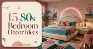 15 80s Bedroom Decor Ideas for a Retro Nostalgic Room