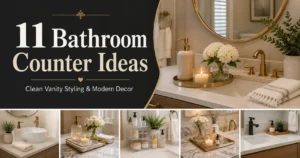 11 Best Bathroom Counter Ideas for a Stylish Vanity