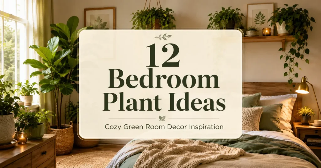 12 Best Bedroom Plant Ideas for a Cozy Green Room